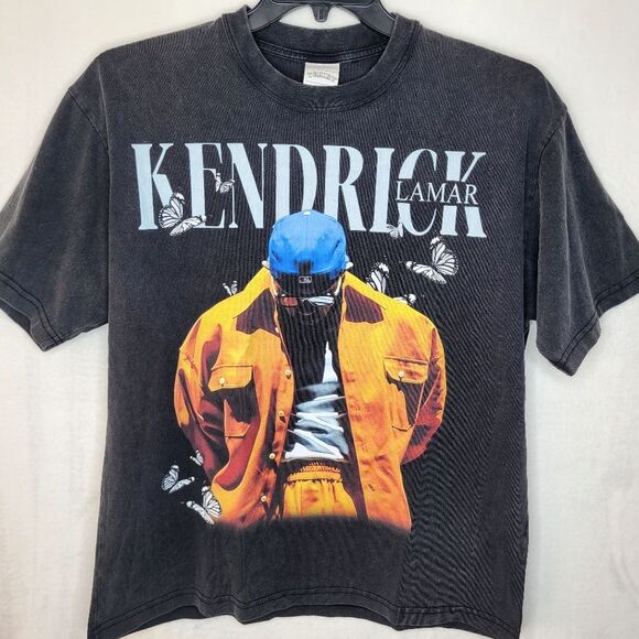 Kendrick Lamar Its Just Big Me Double Sided Heavyweight T Shirt Size Medium - Picture 1 of 7